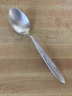 Vintage Towle 1954 "Rose Solitaire" Sterling Silver 5 7/8" Teaspoon No Mono