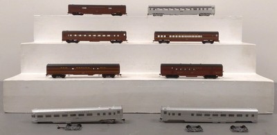 Con-Cor & Other HO Scale Assorted ACL & Pennsylvania Passenger Car [8]