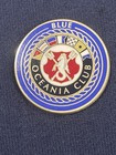 Blue Oceania Club Magnetic Lapel Pin Cruising Travel Souvenir Ship — photo 1