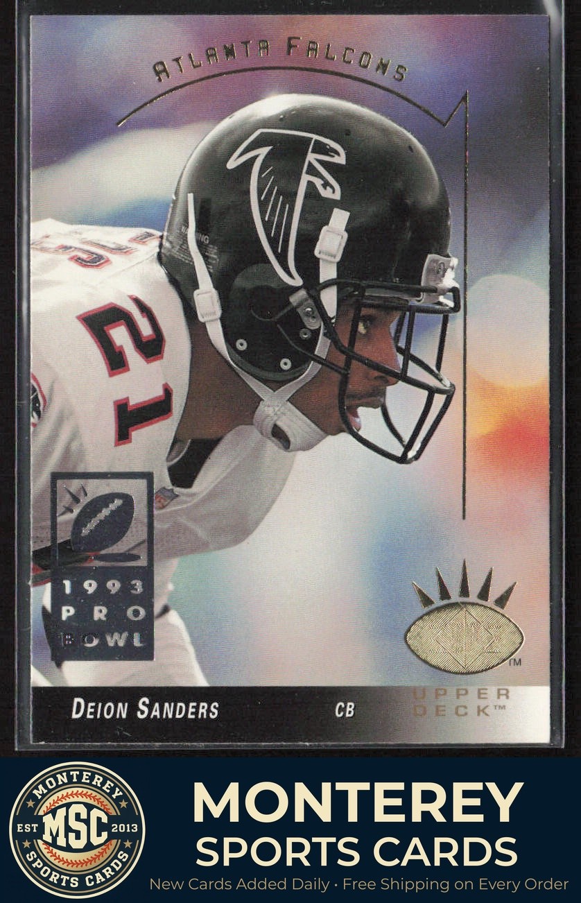 Deion Sanders #27 Football Cards 1993 SP trading card — raw and PSA graded price guide