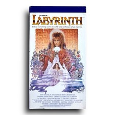 Labyrinth (Sealed Purple Stripe) VHS (1986) Promotional Concept Group RARE