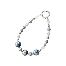 Handmade Pearls Stable Beads Phone Charm for Women Men Accessories Jewelry Gift