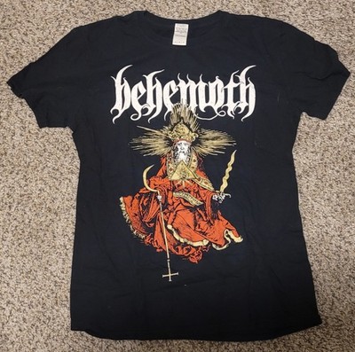 Behemoth T-shirt Medium Black Death Metal Belphegor Cannibal Corpse