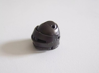 Playmobil Casco Per Cavallo E Protezione Testa &ndash; Colore Grigio Scuro, Ricambio Per 3669 3888 (usato)