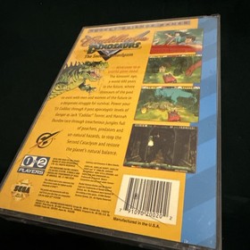 SEGA CD Cadillacs & Dinosaurs: The Second Cataclysm Complete in Box - Tested