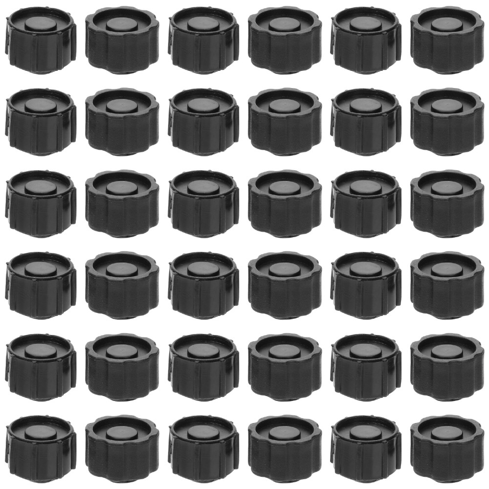 50 Pcs Syringe Plugs for Lab Bottles with Dispensing Needle Accessories