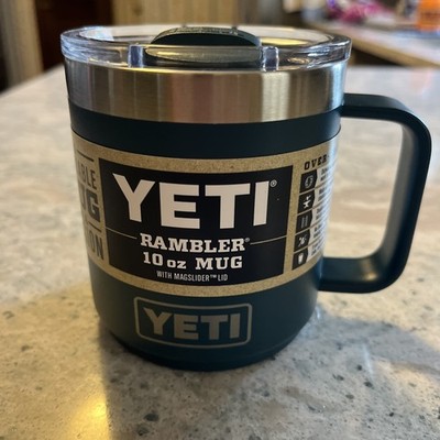 YETI 10oz. RAMBLER MUG - AGAVE TEAL Matching Magnet tab