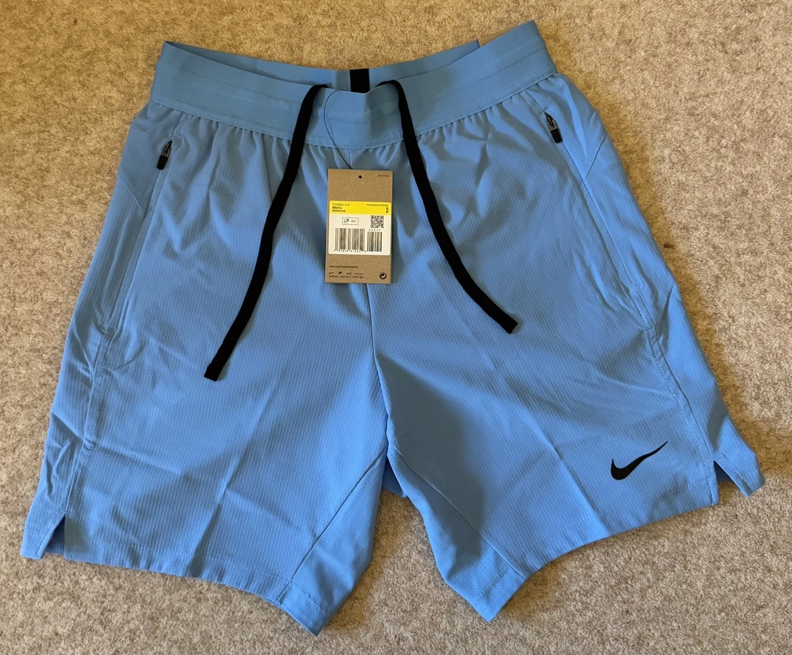 Nike Flex Rep 4.0 Dri-Fit Unlined Fitness Shorts | Size: S | Blue | RRP: £64.99