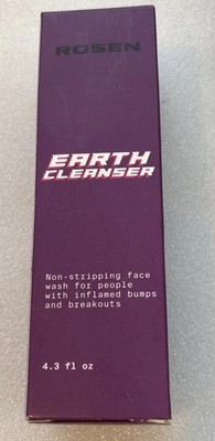 ROSEN Skincare Earth Cleanser for Inflamed Skin & Breakouts NIB 4.3 oz
