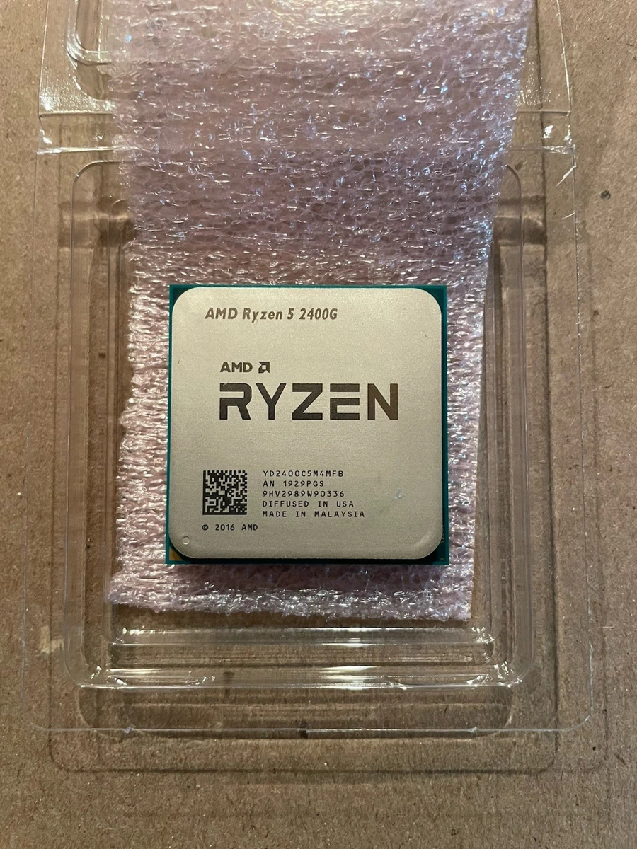 AMD Computer AMD Ryzen 5 2400G Processor Model Processors for sale