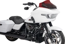 Klock Werks Kolor Flare 10" Red Windshield for 2023-2025 Harley Road Glide FLTR