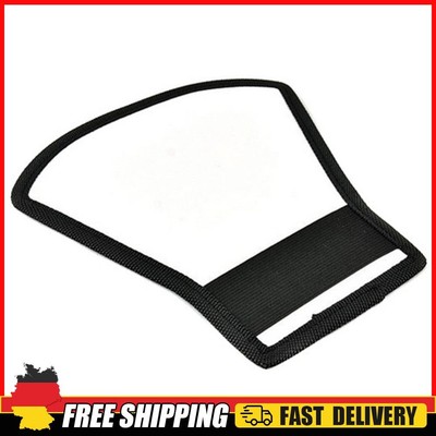 Flash Diffuser Reflector 2-Sided White/Silver Bend Bounce Flash Reflector