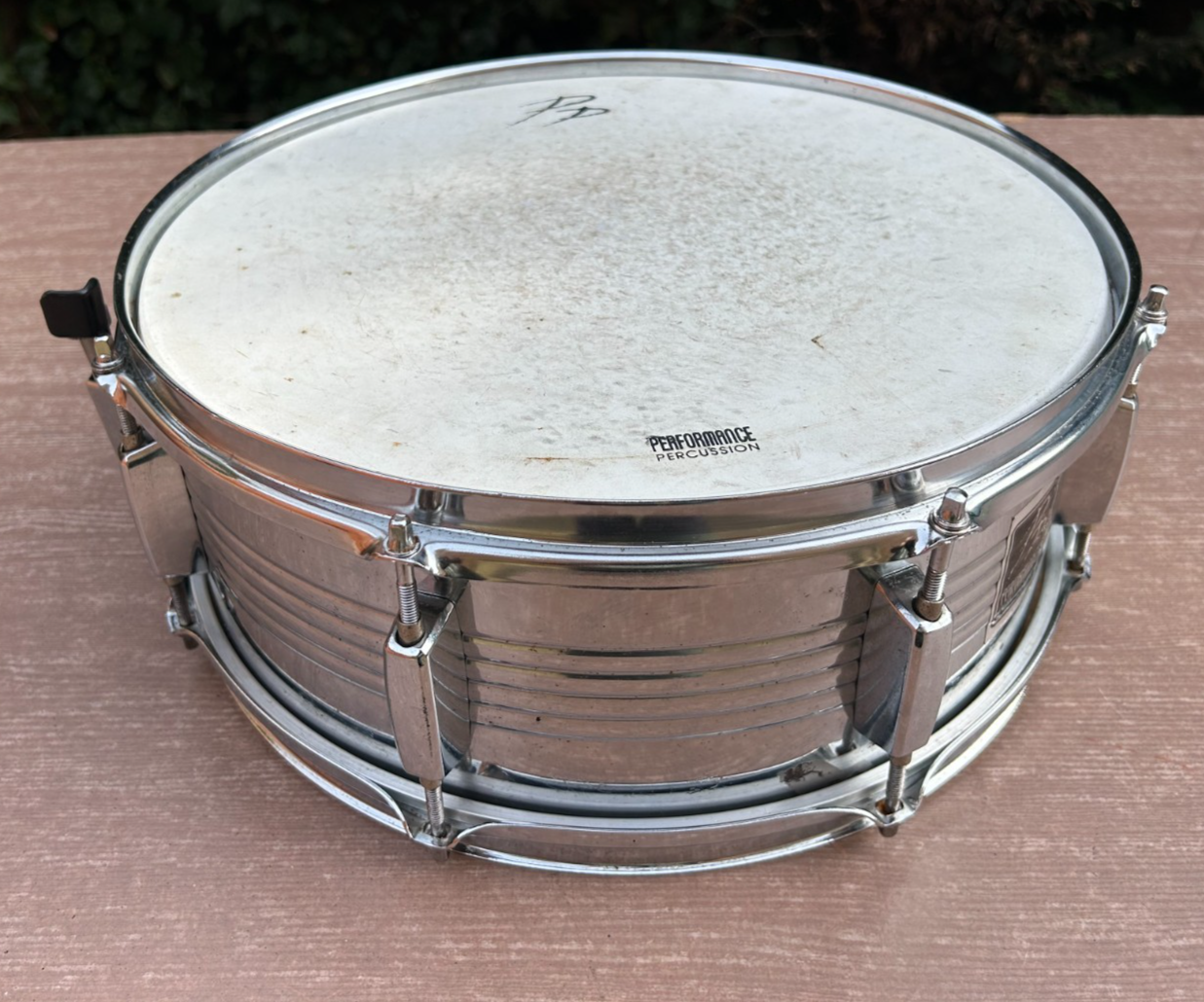 Performance Percussion 14''x 5.5'' 8-Lug Steel Snare Drum photo 8