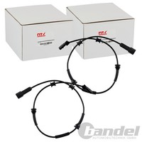 2X Nty ABS-SENSOR Raddrehzal Hinten Passend FüR Renault Laguna | HCA-RE-031