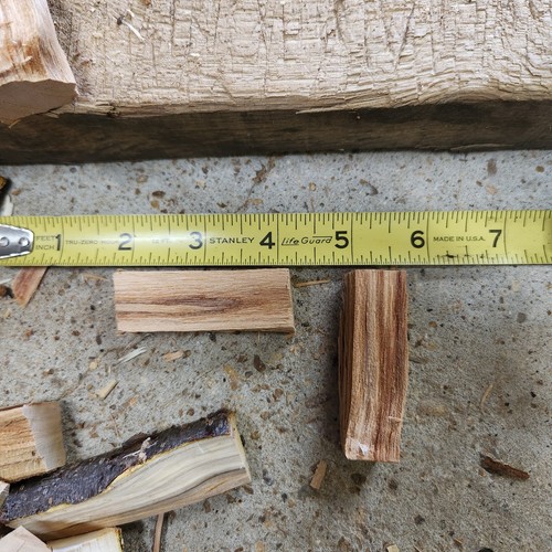 Seasoned Peach Wood for Grilling Smoking Barbecue Competition Size.