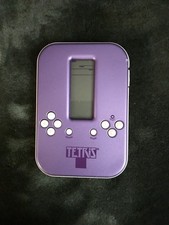 Radica Tetris Electronic Handheld Travel Game Purple - Parts Or Repair