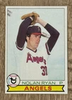 1979 Topps Baseball Card #115 Nolan Ryan Vintage California Angels HOF NM
