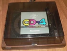 Panasonic model SL880 w SL700 turn table. Working CD-4 sys. Please read listing