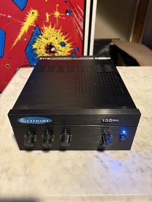 Crown 135MA Mixer Amplifier 3-Input 1-Channel 95W Pro Audio Commercial PA Black