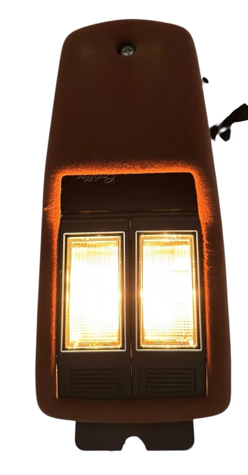 OEM 89-93 DeVille Fleetwood 60 especial castaño rojizo mapa cubo de luz Foto 2 de 4