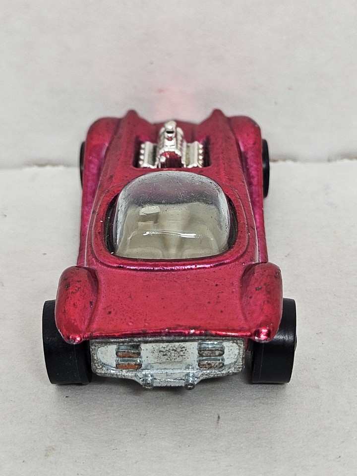 Mattel Hot Wheels 1969 Redline – Beatnik Bandit Spectraflame Bleu – NEUF Sur Carte USA