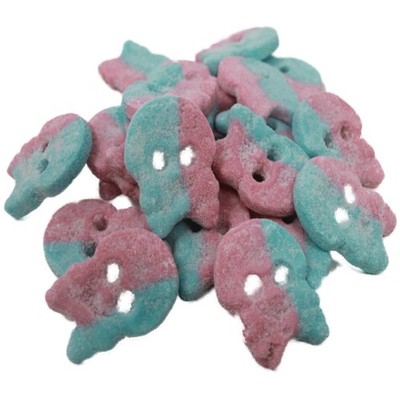 Fruchtgummi saure Totenköpfe Bubblegum Skulls aus Schaumzucker 175g