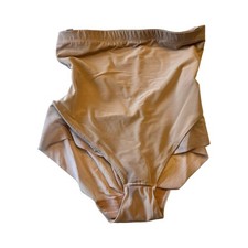 Honeylove SuperPower Brief Sand Nude High Waisted Shapewear HLSPB03 Womens Large