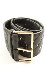 LIU JO Cintura in ecopelle Donna Cintura Taglia IT 70 nero stile casual