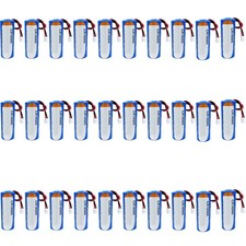 30pcs CR18505 3V 3000mAh Battery with 2.54 White Plug Non-rechargeable