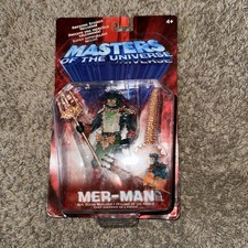 Masters of the Universe MOTU 200X Mer-Man 6 Figure Mattel New Sealed