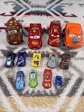 Disney Pixar Cars Lot of 13 Pre-owned rough Condition 