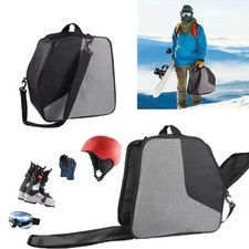 Waterproof Ski Boot Bag Lightweight Snowboard Helmet Gloves Shoes Storage Case