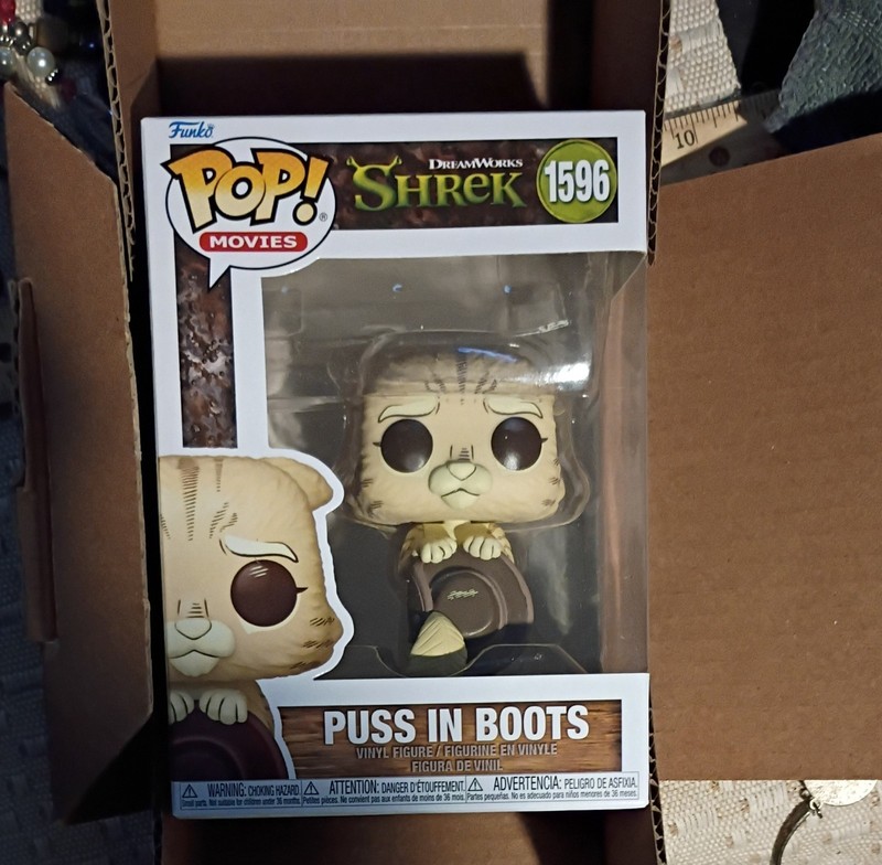 Funko Pop(Shrek)  Puss In Boots 1596