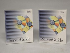 Lot Of 2 IBM Server Guide Versions 2.5  2.51 1995 Sealed NOS SEE PICS