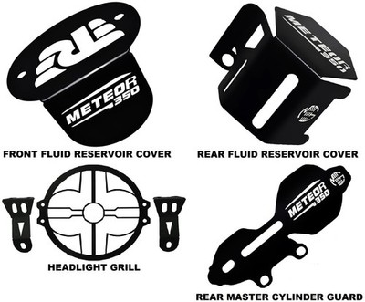 Combo Of 4 Items Fit for Royal Enfield METEOR 350