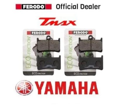 Kit Pastiglie Freno Ferodo Yamaha Tmax 530 2012 2019 Anteriore DX SX Moto Coppia