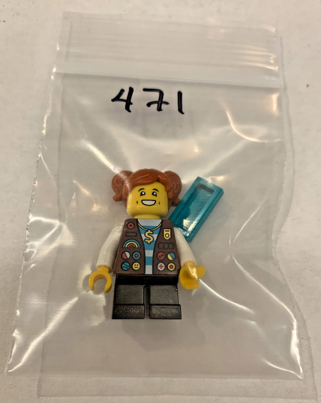 Citizen Brick Day 9 CBD9 0471 Unique One-off Minifig Minifigure Brand New 48190₽