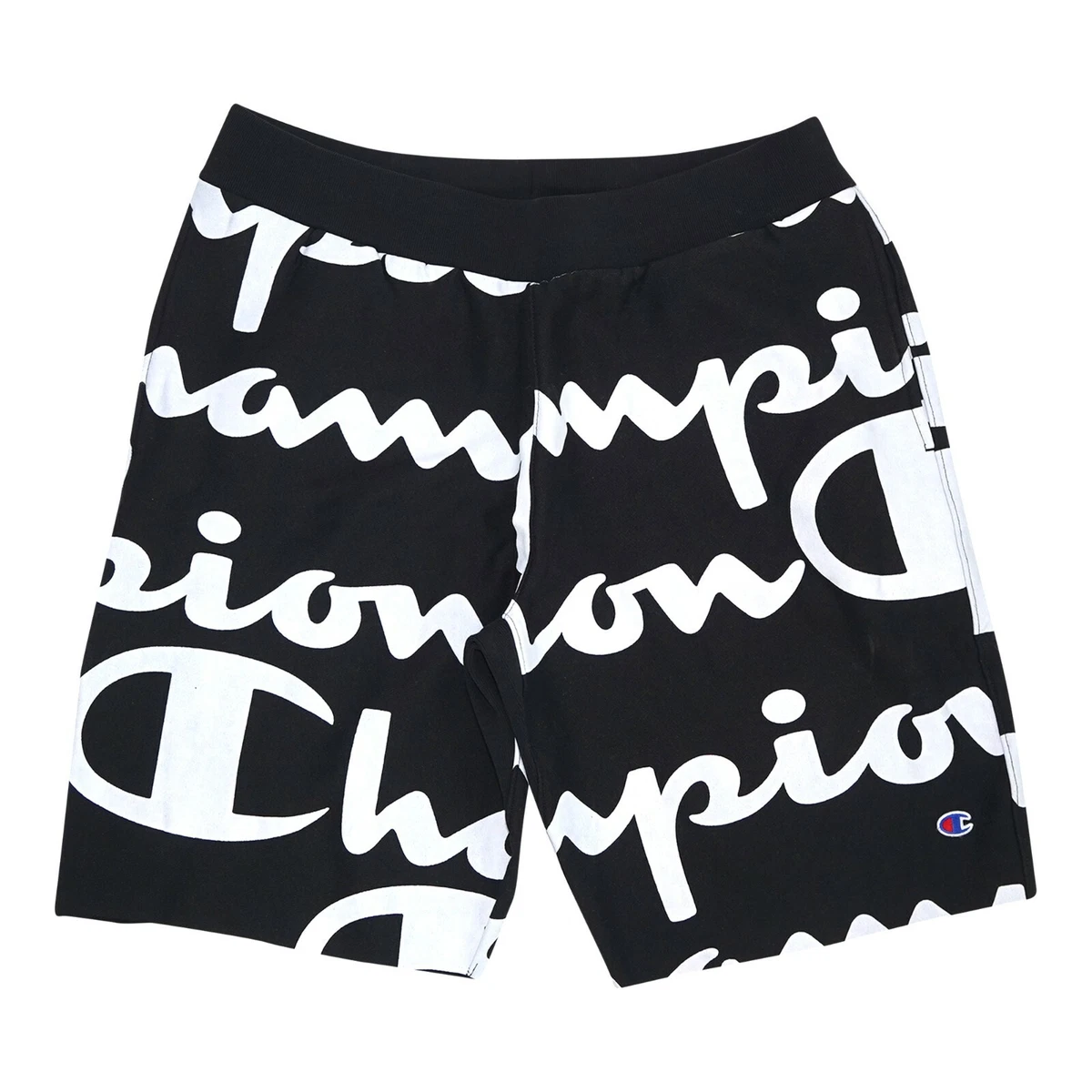 Champion LIFE Men's Reverse Weave Cut Off All Over Print Script