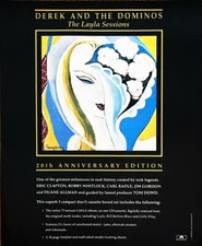 1990 DEREK & THE DOMINOS Original Vintage Print Ad LAYLA Album Promo 10" x 12"