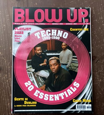 BLOW UP MAGAZIN #296 (GEN 2023) 20 Essentials: Techno 1985-1990 - Chris Ware