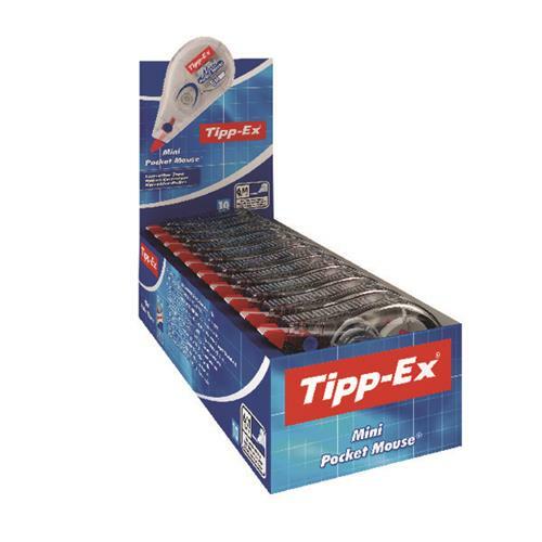 Tipp-Ex Pocket Mouse Mini Correction Tape 6m Box 10