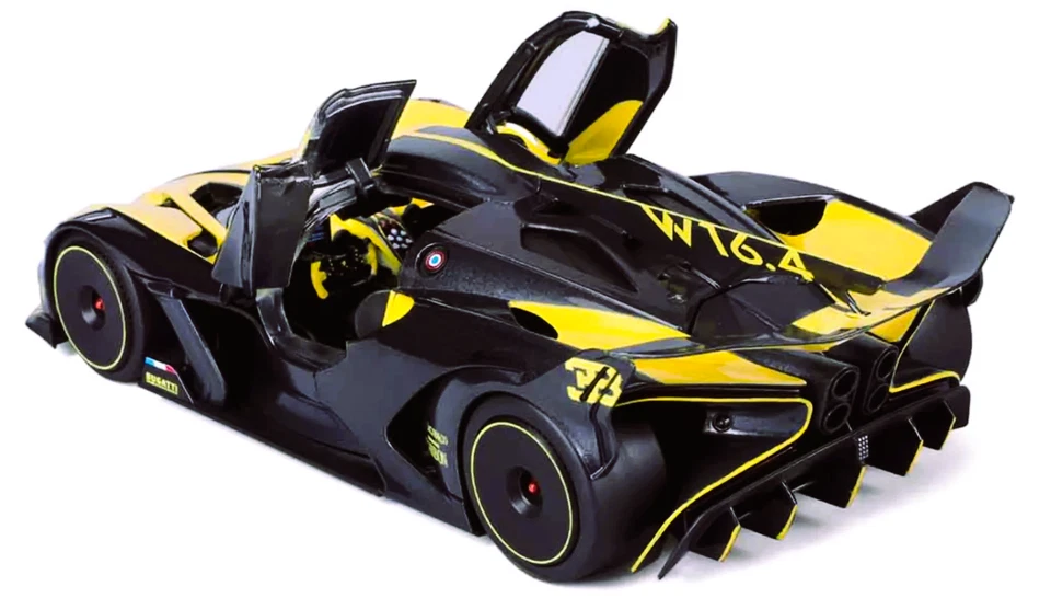 Bugatti Race Car Veyron Concept Chiron Custom Built Metal Body1:18SCALE MODEL - Image 4 of 4