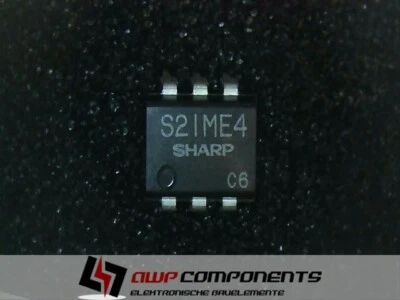 (4 Stk.) S21ME4 - Triac-Output Optokoppler, 6V, 50mA, Sharp 400 Stk. verfügbar! - Bild 1 von 2