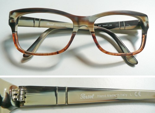 Persol Hand Made in Italy L CE 3011-v montatura per occhiali multicolore |  eBay