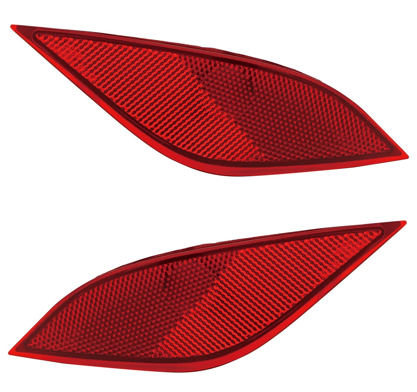 For 2019-2021 Toyota Prius Rear Reflector Set Driver and Passenger Side ...