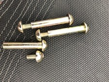 TP Genius 2 Octagonal Trampoline Parts. Male Femlae Nut Bolt. X5