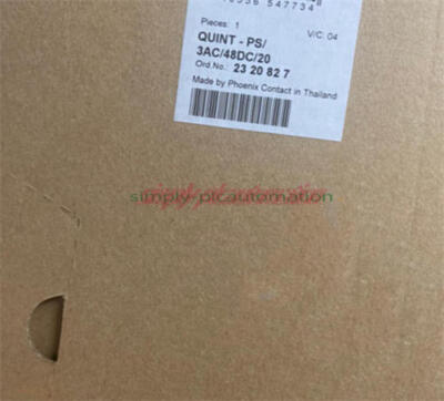 2320827 1PCS New Phoenix Contact QUINT-PS/3AC/48DC/20 2320827 Power Supply | eBay