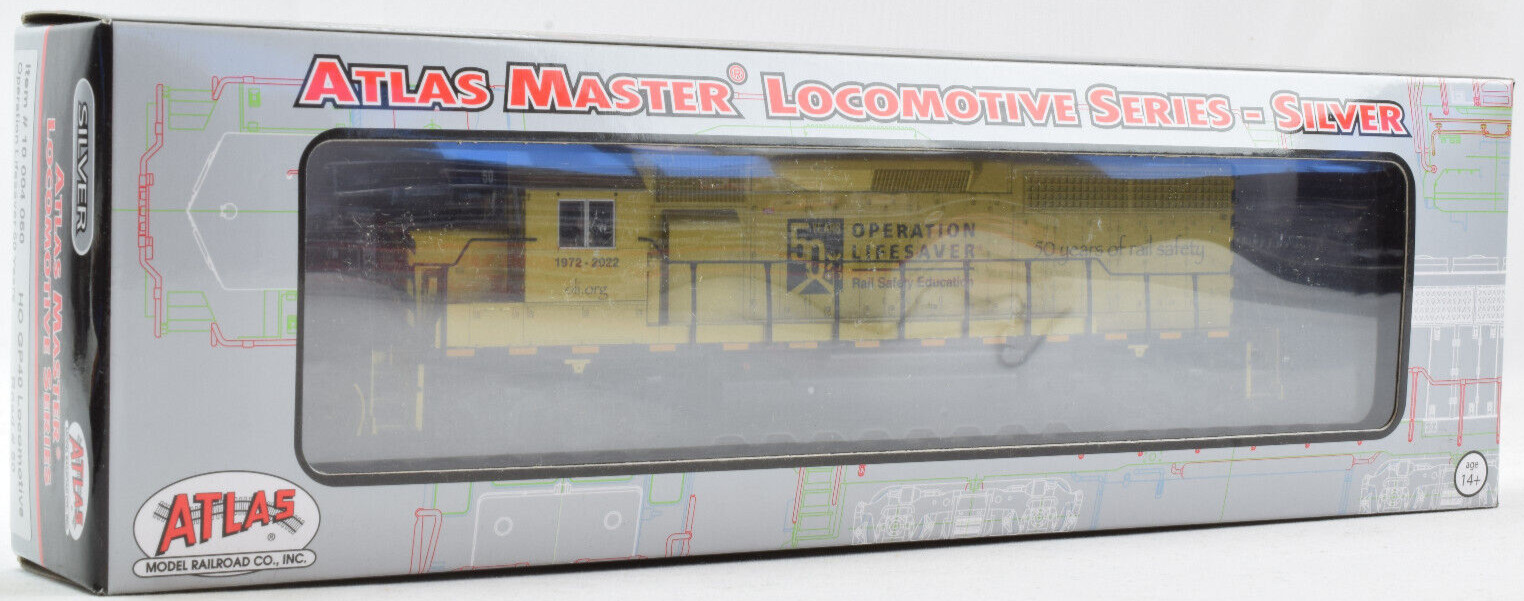 Atlas Master - Серебряный локомотив GP40 спасающий жизнь в течение 50 лет эксплуатации 10004050 20990₽