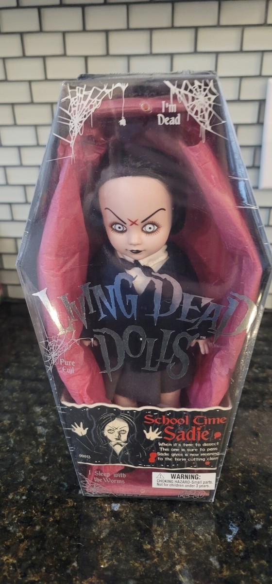 Rare Vintage Mezco Living Dead Doll School Time Sadie In