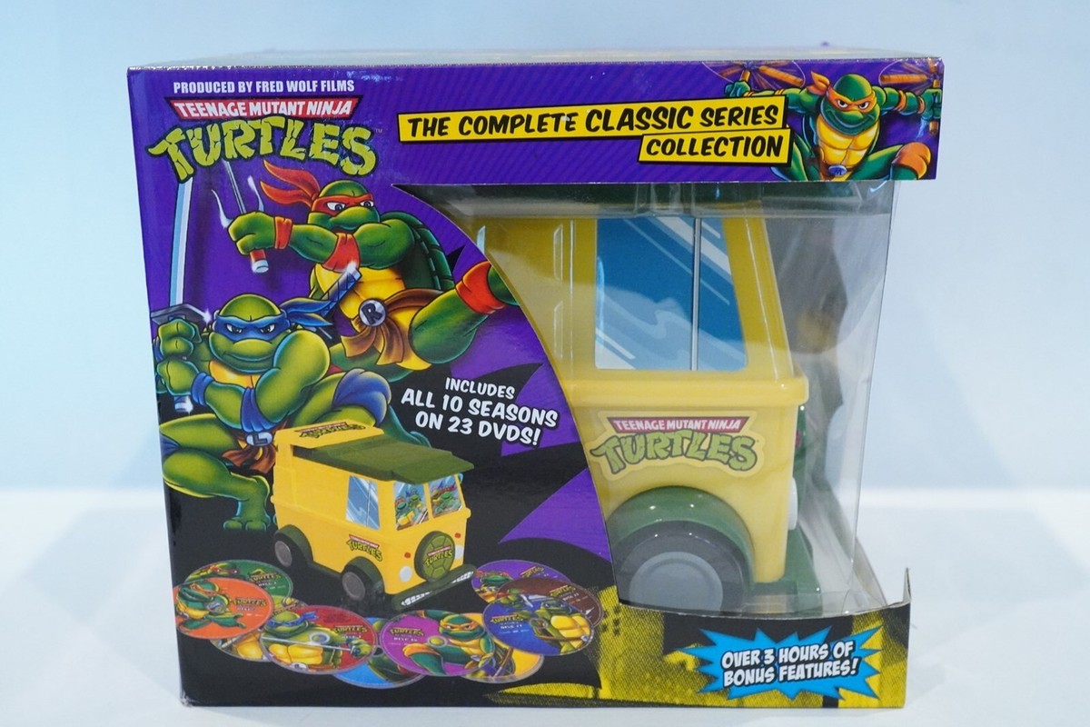 TMNT Teenage Mutant Ninja Turtles 23 DVD Limited Edition Van Box